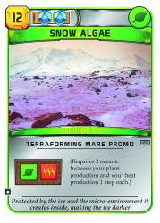 Spielkarte für Terraforming Mars